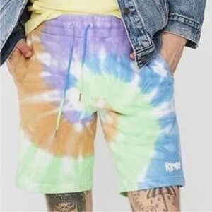 2954 RipNDip Mens/Unisex Tie Dye Shorts Size Medium